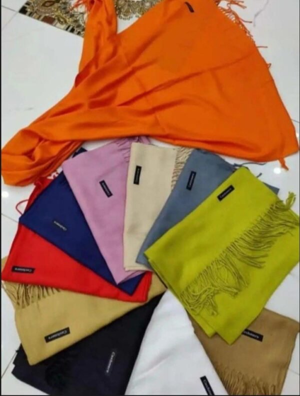Cashmere Lawn Stoles Prenium Look for women & ladies /hijab , sacrf , stoler by Roop Mahal dupatta - Image 3