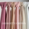 Georgette Chiffon Stoles - scarf - hijab