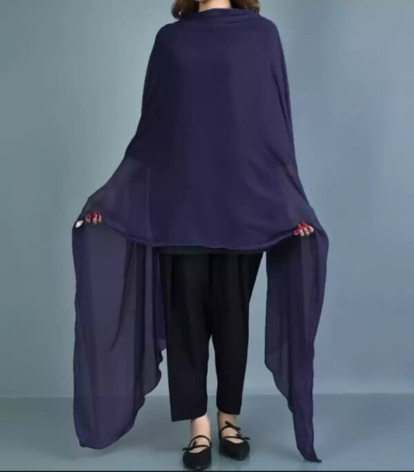Crinkle Chiffon Dupatta For Girls & Women | Roop Mahal - Image 8