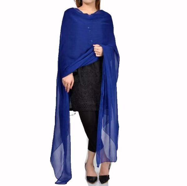 Crinkle Chiffon Dupatta For Girls & Women | Roop Mahal - Image 4