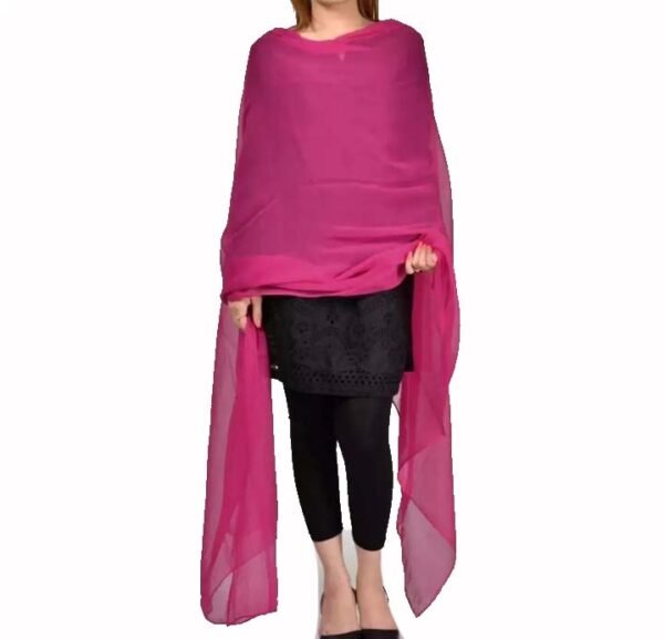 Crinkle Chiffon Dupatta For Girls & Women | Roop Mahal - Image 5