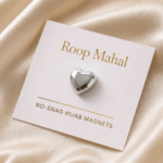 silver heart pin