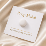 white magnet pin