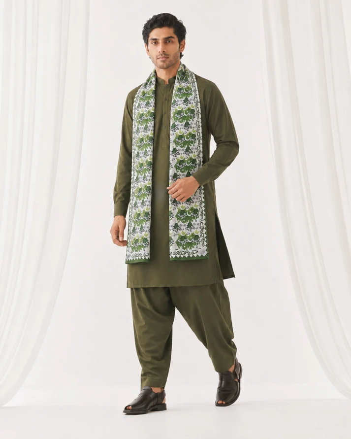 Sitara Pakistan Men Stole - Image 2