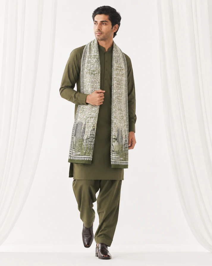 Hub e Pakistan Men Stole - Roop Mahal - Image 5