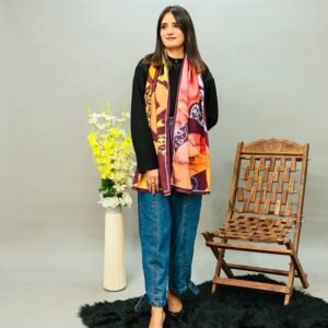 Jeem Printed Stole - Roop Mahal