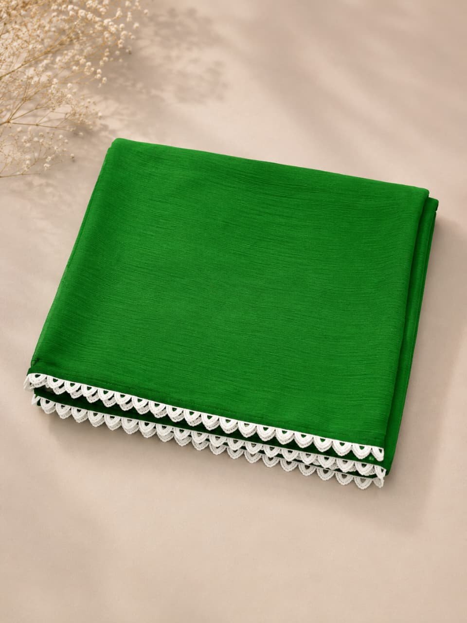 14 August Chiffon Lace Dupatta - Roop Mahal - Image 5