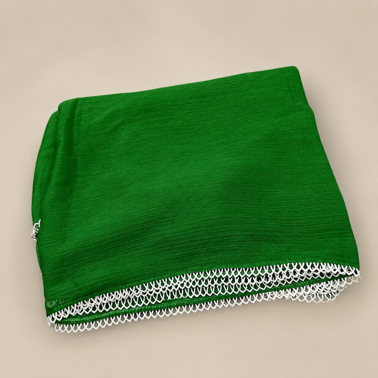 14 August Chiffon Lace Dupatta - Roop Mahal - Image 2
